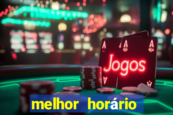 melhor horário para jogar fortune coelho