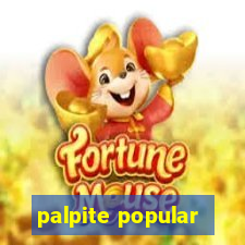 palpite popular