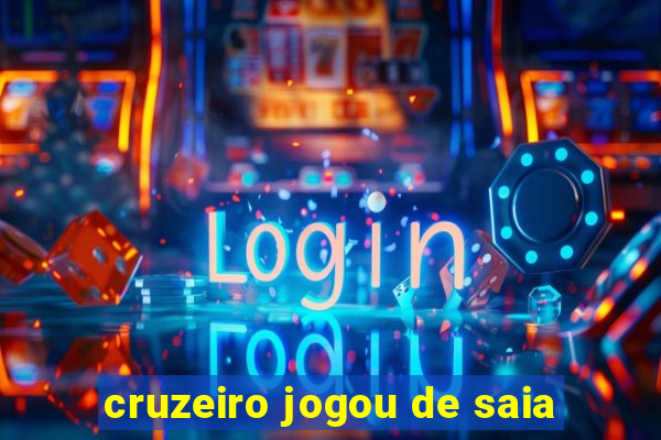 cruzeiro jogou de saia