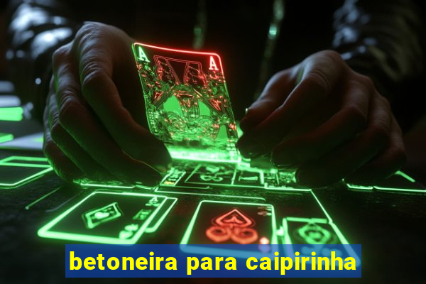 betoneira para caipirinha