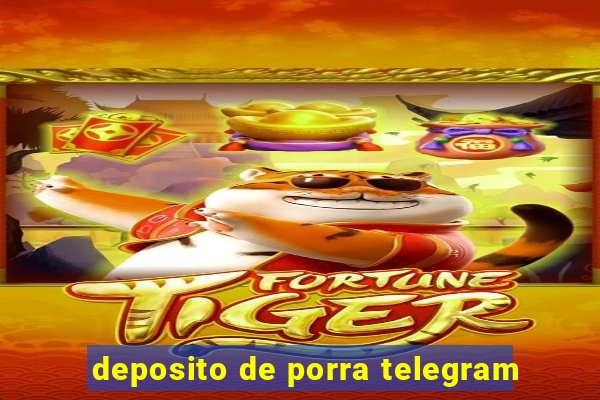 deposito de porra telegram